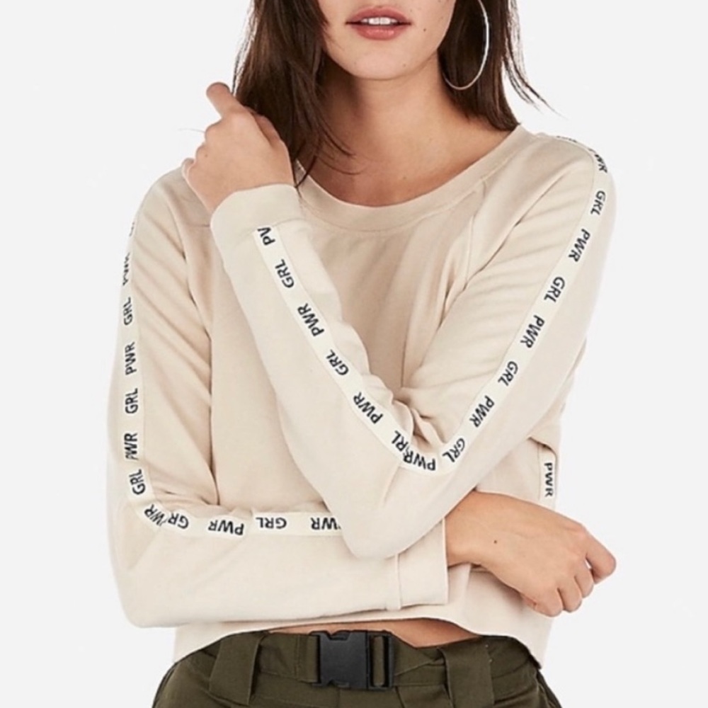 EXPRESS X Olivia Culpo Crop